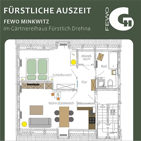 Gaertnereihaus In Fuerstlich Drehna - Spreewald * Luckau