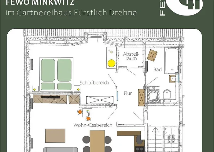 Gaertnereihaus In Fuerstlich Drehna - Spreewald * Luckau