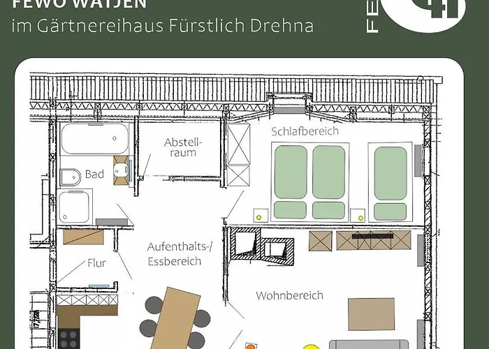 Gaertnereihaus In Fuerstlich Drehna - Spreewald Lägenhet
